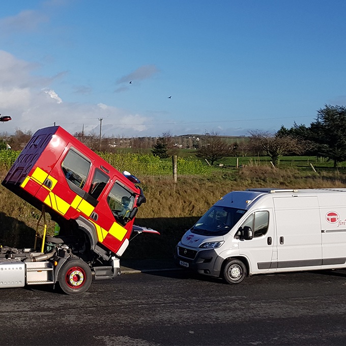 Fire engine breakdown