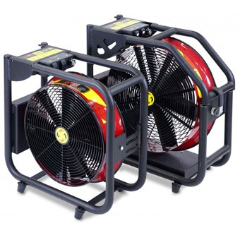 Supervac Battery Operated PPV Fan