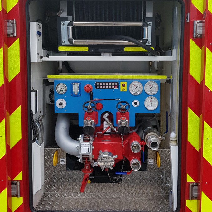 Water Tankers including main fire pump and bespoke stowages